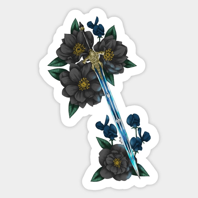 Artorias’ sword Sticker by WtfBugg